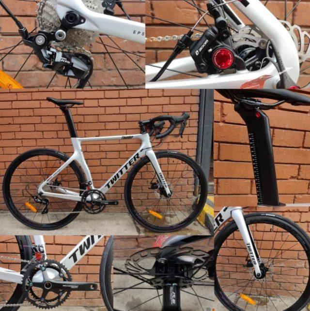 tubici BICICLETA TWITTER THUNDER CARBONO SHIMANO 11 VEL Envío internacional gratuito