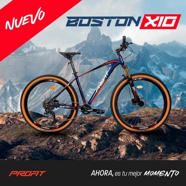 tubici BICICLETA MTB PROFIT BOSTON X10 RIN 29 ALUMINIO 10 VEL