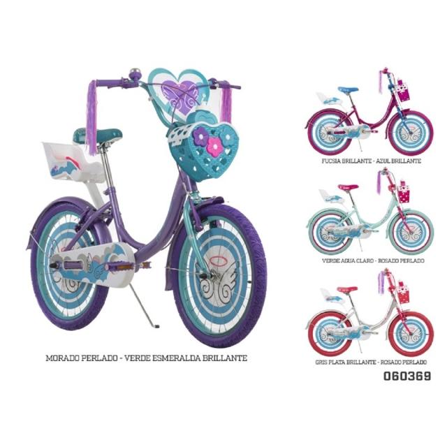 tubici BICICLETA INFANTIL NIÑA GW ANGEL RIN 20 – 6 A 10 AÑOS