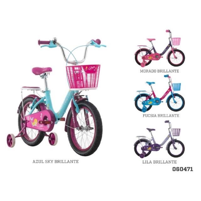 tubici BICICLETA INFANTIL GW SIREN RIN 16 NIÑA
