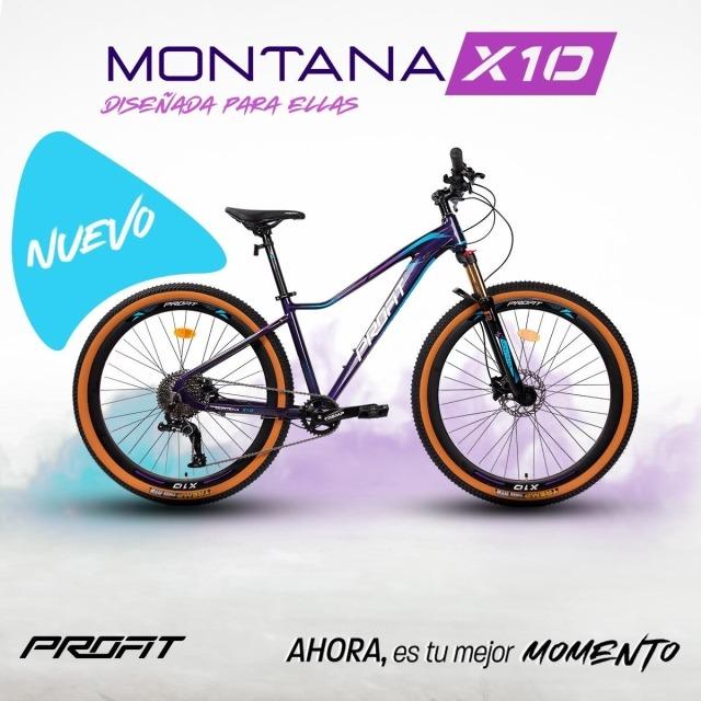 tubici BICICLETA PROFIT MONTANA X10 RIN 29 ALUMINIO 10 VEL
