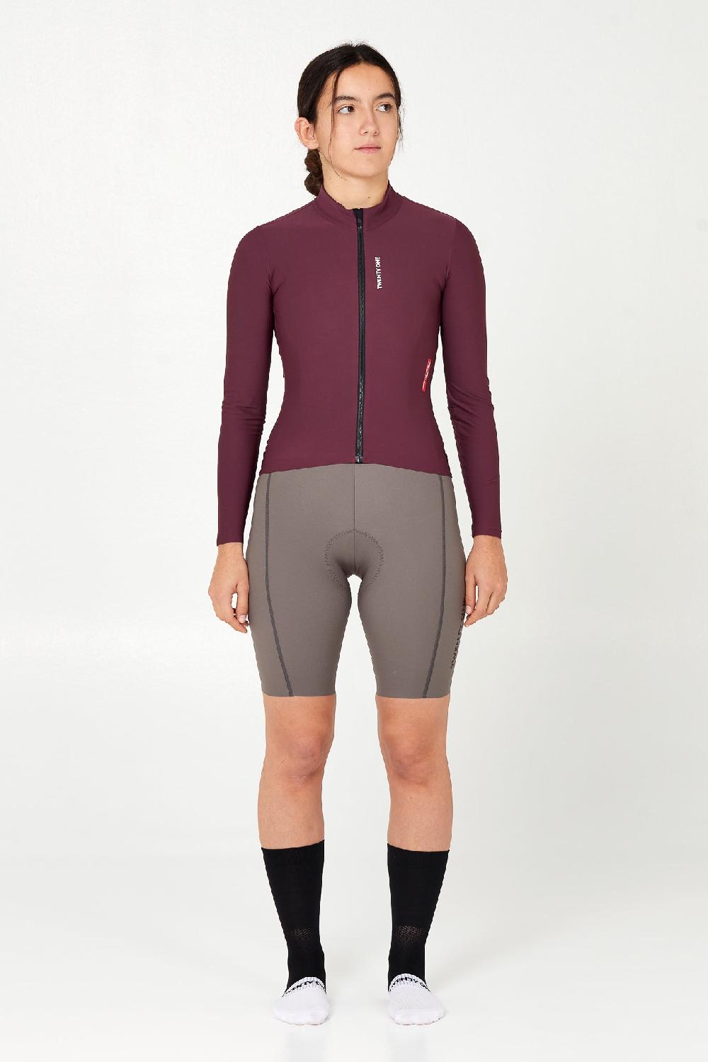 twenty one Maillot Mujer Factory Thermal 3.0. Burdeos En oferta