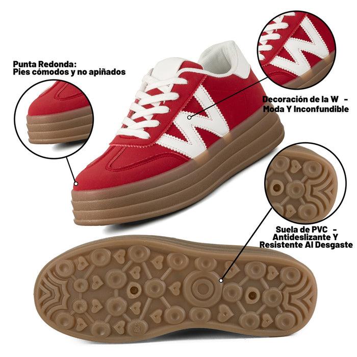 weide ZAPATILLAS PLATAFORMA MUJER WEIDE SL14 Tienda de fábrica