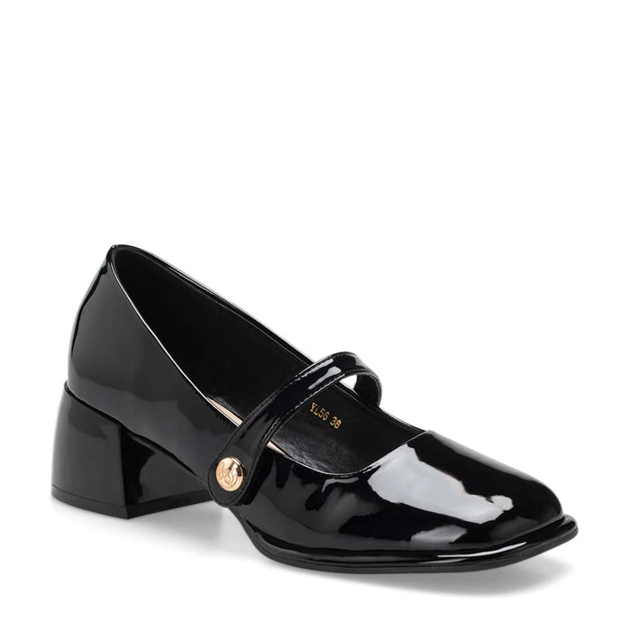 weide Zapatos Mary Jane Mujer Amelia Negro Weide YL56 Descuentos del mes