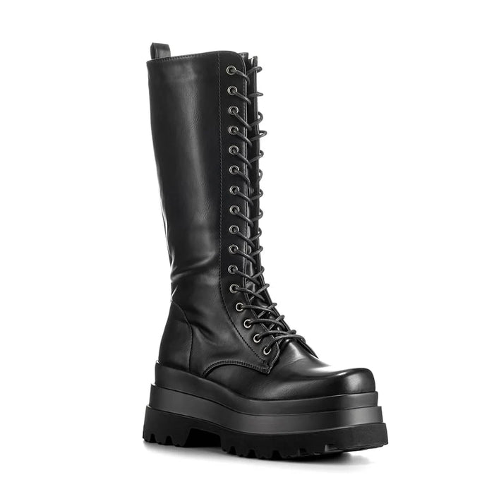 weide BOTAS PLATAFORMA MUJER NEGRO WEIDE CZY579 Ofertas especiales