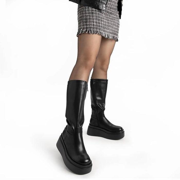 weide BOTAS PLATAFORMA MUJER NEGRO WEIDE CZY588 Rebajas de fin de temporada