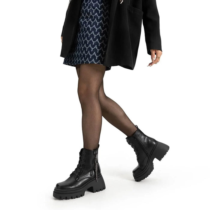 weide BOTINES PLATAFORMA MUJER NEGRO WEIDE DH69 Devoluciones gratuitas