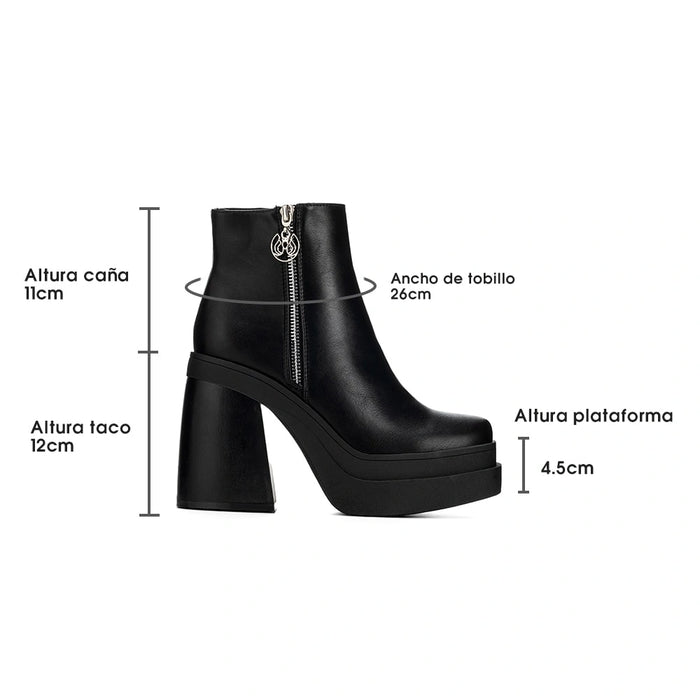 weide BOTINES TACO MUJER NEGRO WEIDE DH65 2025