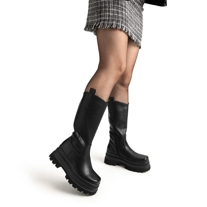 weide BOTAS PLATAFORMA MUJER NEGRO WEIDE CZY580 Outlet