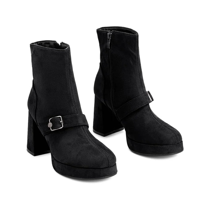 weide BOTINES TACO MUJER NEGRO WEIDE YL71 En oferta