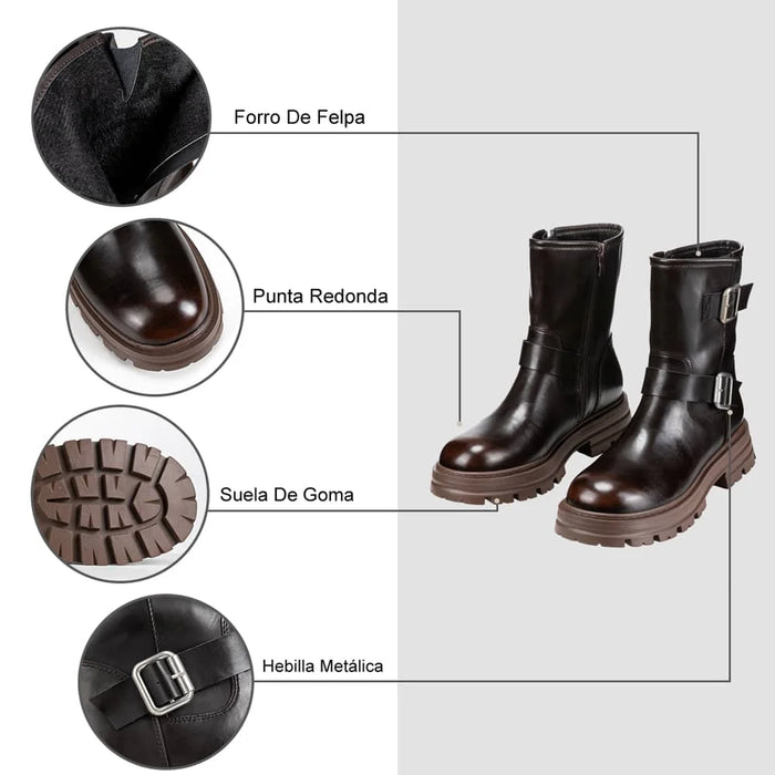 weide BOTINES PLATAFORMA MUJER MARRON WEIDE YL76 Los más vendidos