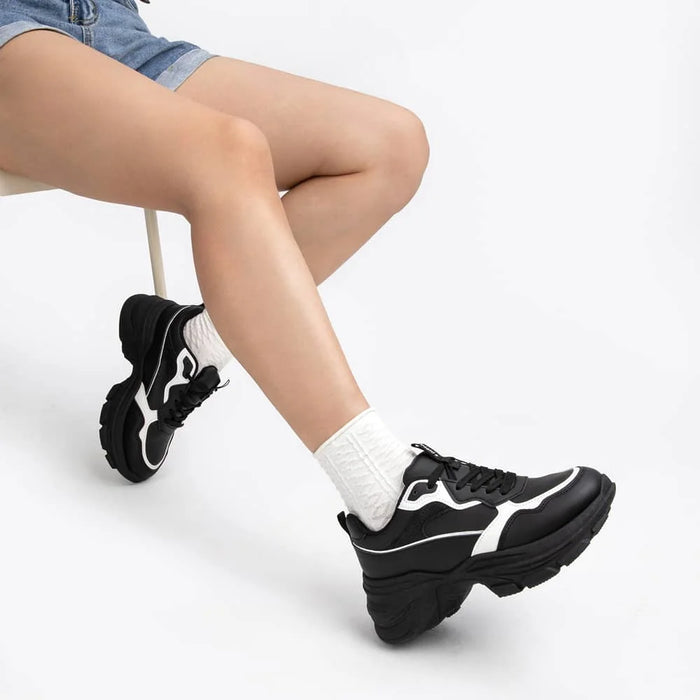weide ZAPATILLAS PLATAFORMA MUJER NEGRO WEIDE SL06 Mejor oferta