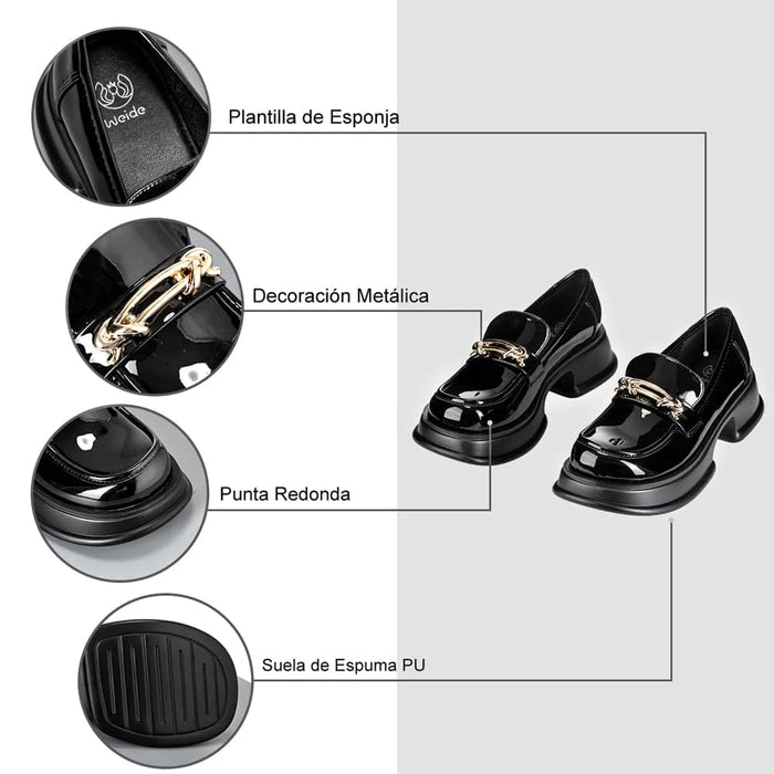 weide MOCASIN PLANO MUJER NEGRO WEIDE GH113 Rebajas top