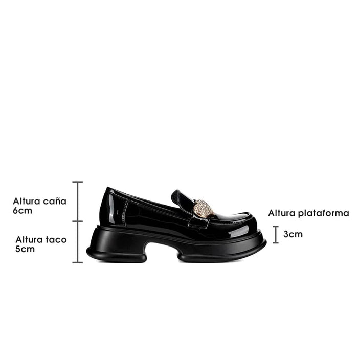 weide MOCASIN PLANO MUJER NEGRO WEIDE GH112 Oferta especial