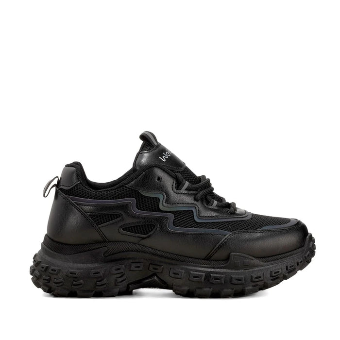 weide ZAPATILLAS PLATAFORMA MUJER NEGRO WEIDE SL02