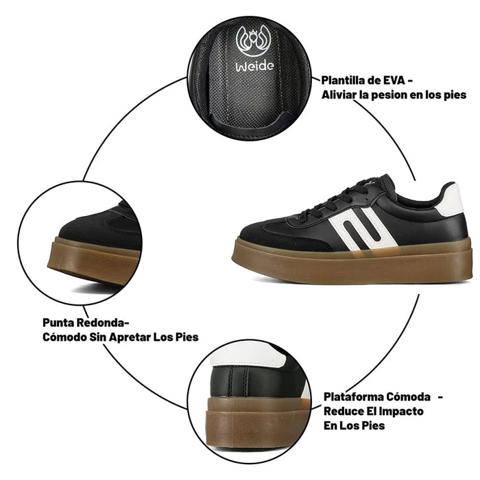 weide ZAPATILLAS MUJER PLATAFORMA WEIDE HX501 Libre de impuestos