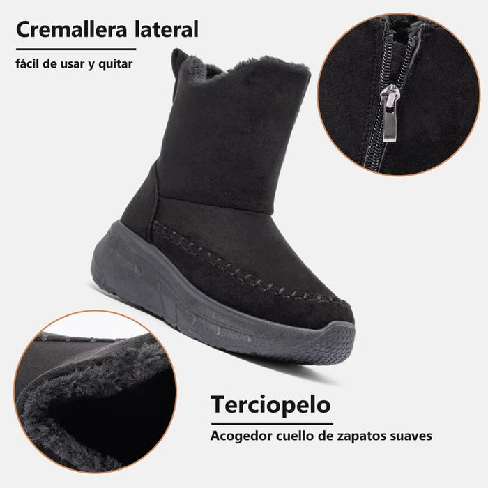 weide Botas de Nieve Yeyetzi Negro Weide Mejor oferta