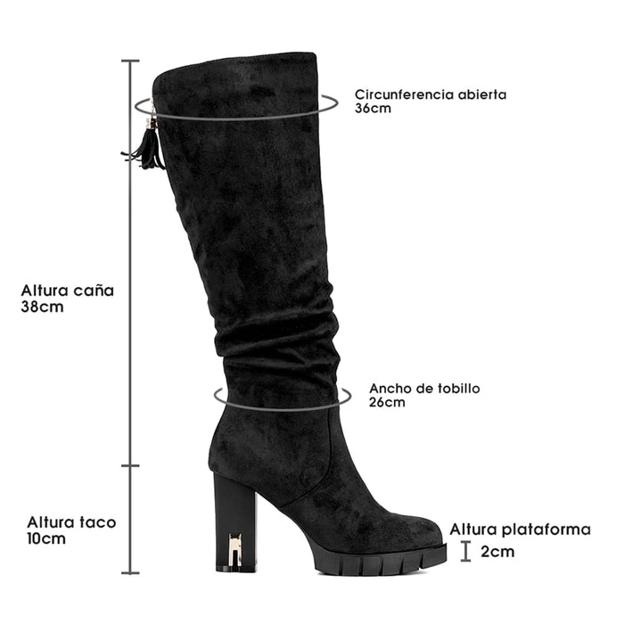weide BOTAS TACO MUJER NEGRO WEIDE HX271 Rebajas online