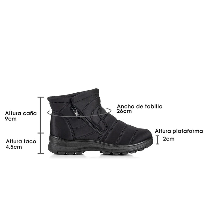 weide BOTAS DE NIEVE MUJER NEGRO WEIDE TFA191 Rebajas top