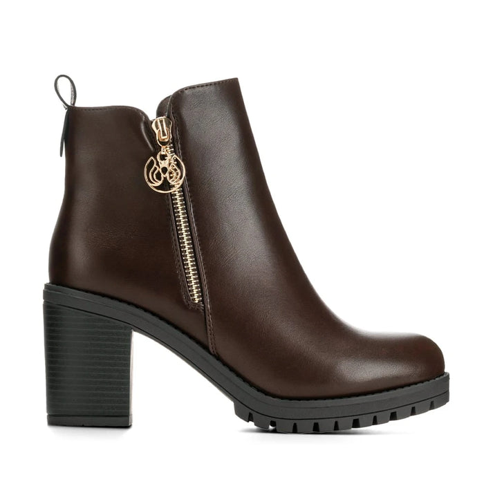 weide BOTINES TACO MUJER MARRON WEIDE HX279
