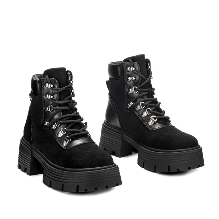 weide BOTINES PLATAFORMA MUJER NEGRO WEIDE DH73 Solo queda un día