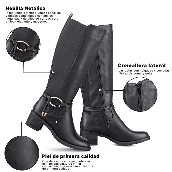 weide BOTAS LARGAS MUJER WEIDE ZS71 Ahorra y exporta