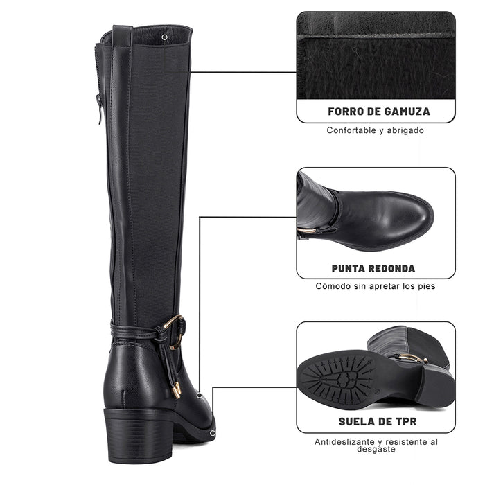 weide BOTAS LARGAS MUJER WEIDE ZS71 Ahorra y exporta