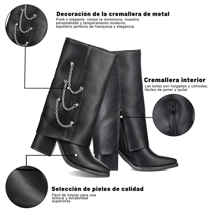 weide BOTAS LARGAS MUJER WEIDE DH82 Descuento por venta flash