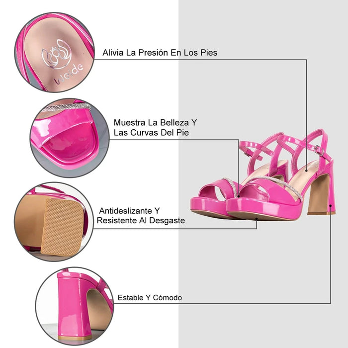 weide SANDALIA MUJER TACO WEIDE GH130 Rebajas baratas