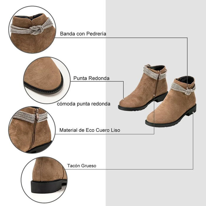 weide BOTINES PLATAFORMA MUJER CAQUI WEIDE GH109 Oferta especial de fábrica