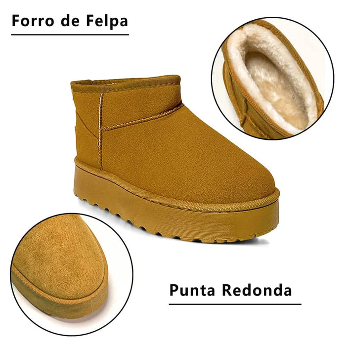 weide BOTAS DE NIEVE MUJER CAMEL LT123 Superdescuento