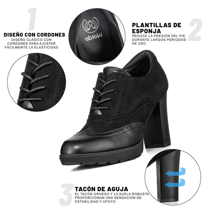 weide BOTINES MUJER TACO WEIDE QBM10 Limitado a 3 días