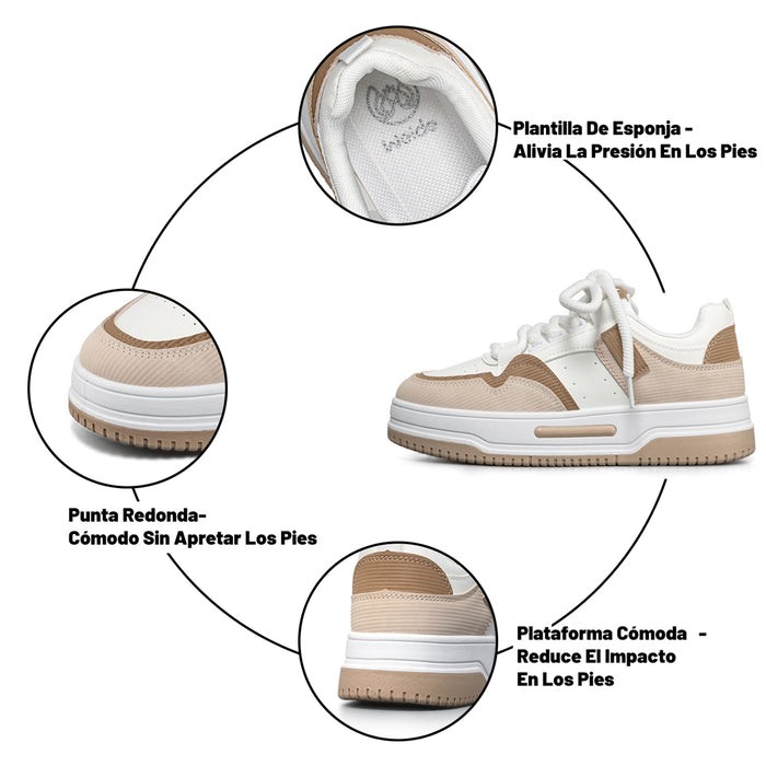 weide ZAPATILLAS MUJER PLATAFORMA WEIDE LT205 Oferta exclusiva