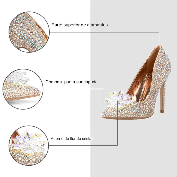 weide Zapatos Taco Mujer Alfonsina Champan Weide ÚLTIMAS EDICIONES