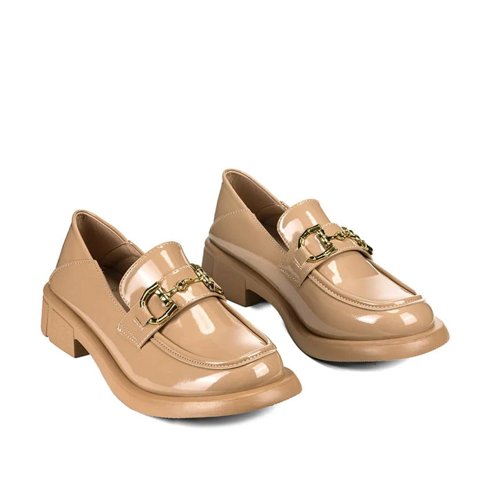 weide MOCASIN PLANO MUJER BEIGE WEIDE GH86 Grandes descuentos