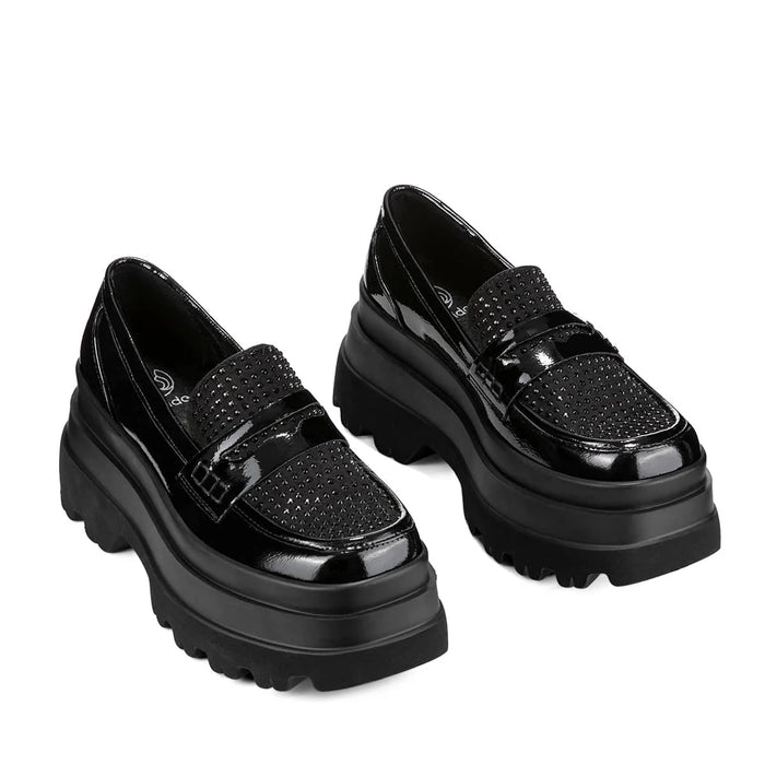 weide MOCASIN PLANO MUJER NEGRO WEIDE DH77 Liquidación