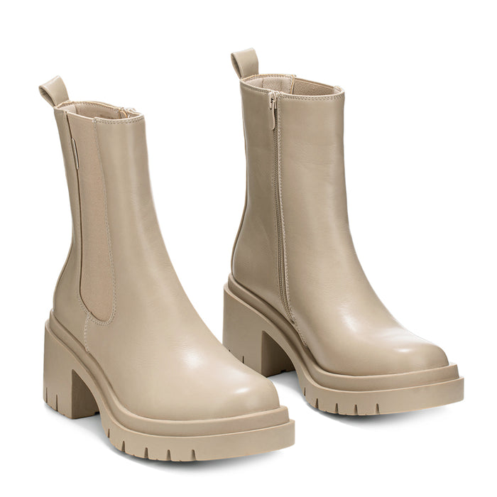 weide BOTINES TACO MUJER BEIGE WEIDE ZS22 Descuento por venta flash