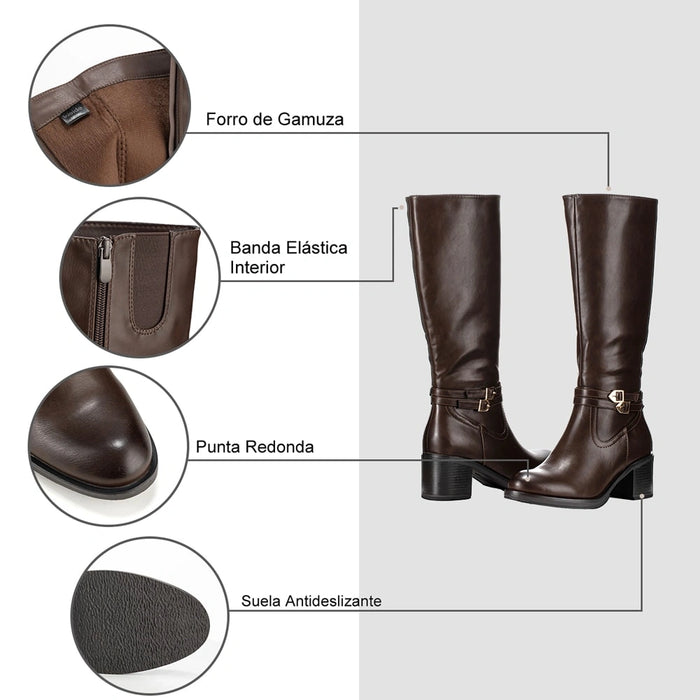 weide BOTAS TACO MUJER MARRON WEIDE CZY582 Outlet online