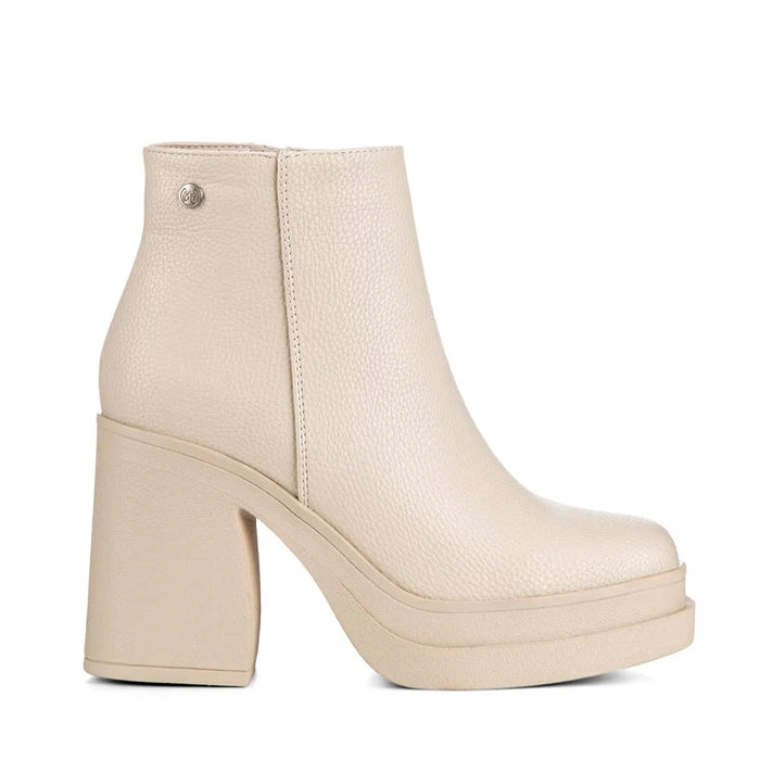 weide BOTINES TACO MUJER BEIGE WEIDE CZY572