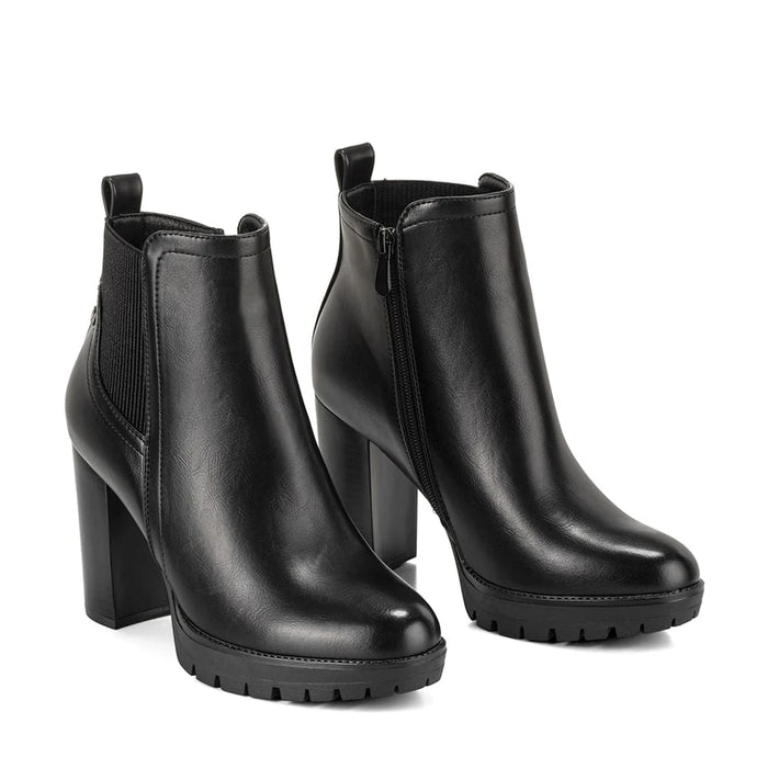 weide BOTINES TACO MUJER NEGRO WEIDE QBM06 Precios de Black Friday