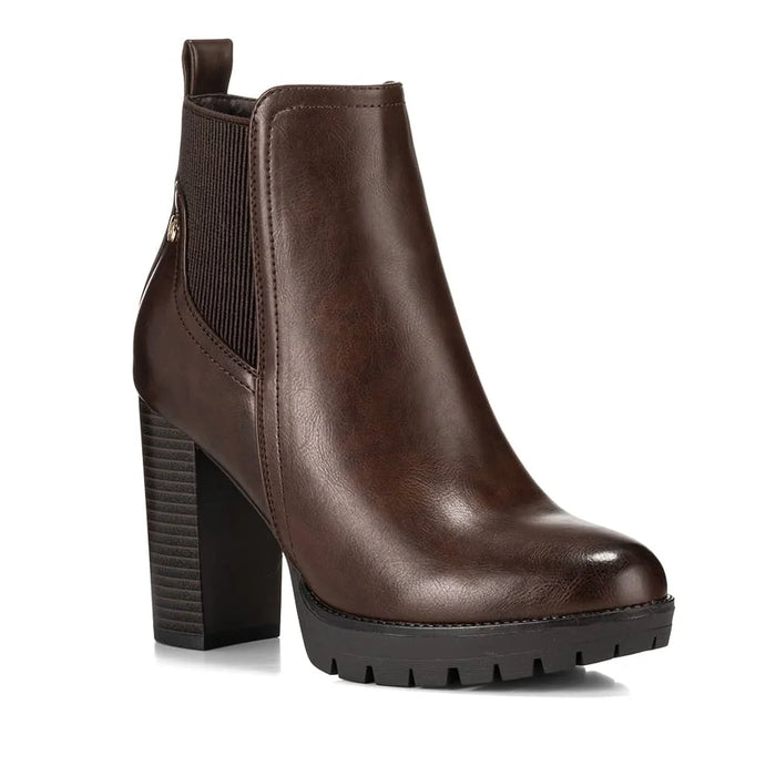 weide BOTINES TACO MUJER MARRON WEIDE QBM06 En oferta