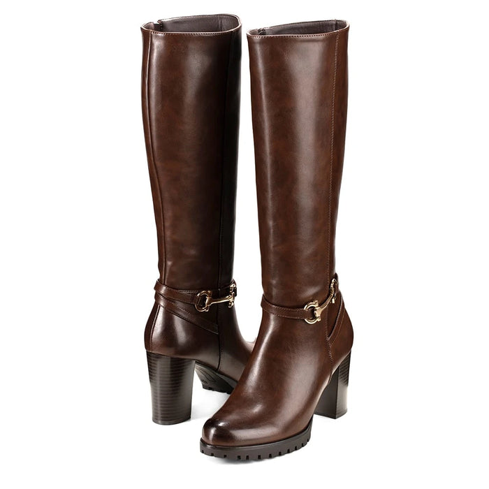 weide BOTAS TACO MUJER MARRON WEIDE QBM01 Oferta exclusiva