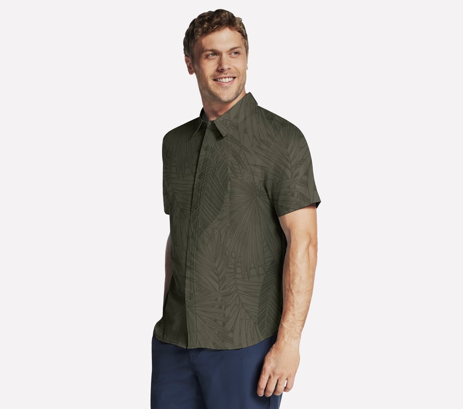 Skechers The GO WALK Air Printed Short Sleeve Shirt ÚLTIMAS EDICIONES