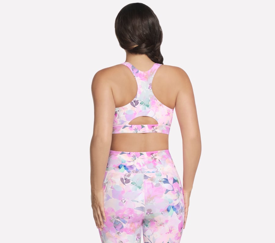 Skechers GO WALK Seascape Floral Zip Front Bra Oferta exclusiva