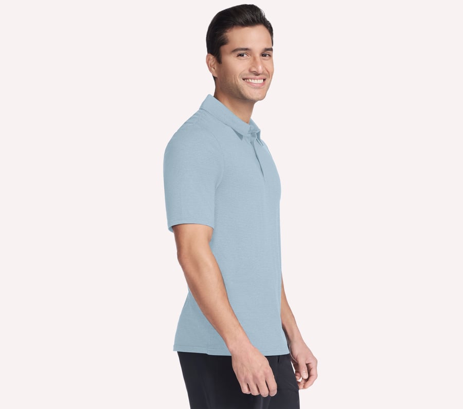 Skechers GO GOLF GO DRI All Day Stripe Polo Promoción trimestral