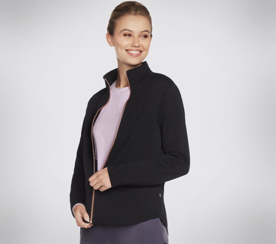 Skechers The Hoodless Hoodie GO WALK Shine Jacket Envío gratis