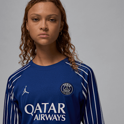 Nike Cuarta equipación Stadium París Saint-Germain 2024/25Camiseta de fútbol Replica de manga larga Jordan Dri-FIT - Mujer Libre de impuestos