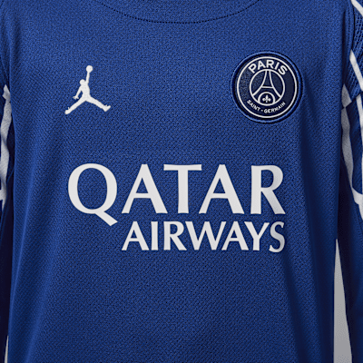 Nike Cuarta equipación Stadium París Saint-Germain 2024/25Camiseta de fútbol Replica de manga larga Jordan Dri-FIT - Niño/a Oferta exclusiva