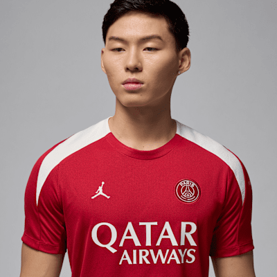 Nike Cuarta equipación París Saint-Germain StrikeCamiseta de fútbol de tejido Knit y manga corta Jordan Dri-FIT - Hombre Outlet