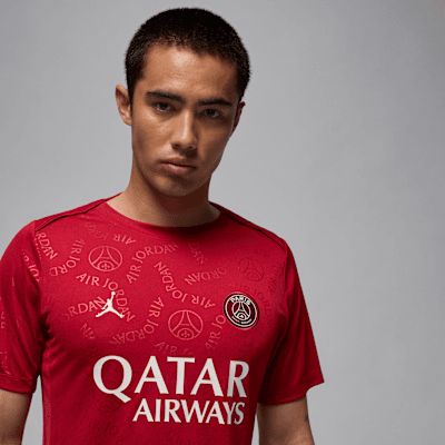 Nike Cuarta equipación Academy Pro París Saint-GermainParte de arriba de fútbol de manga corta para antes del partido Jordan Dri-FIT - Hombre Rebajas baratas